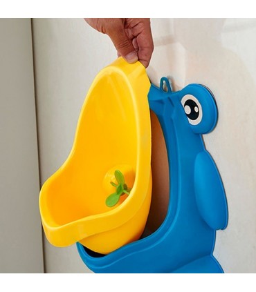 Детски писоар за стена във формата на жабка