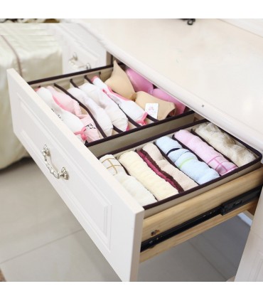 Комплект от 4бр. сгъваеми органайзери за чекмеджета за бельо, чорапи, сутиени и др.