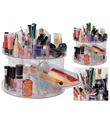 Органайзер за гримове Glam Caddy с въртящ механизъм