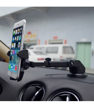 Универсална поставка за смартфони за кола с вакуум