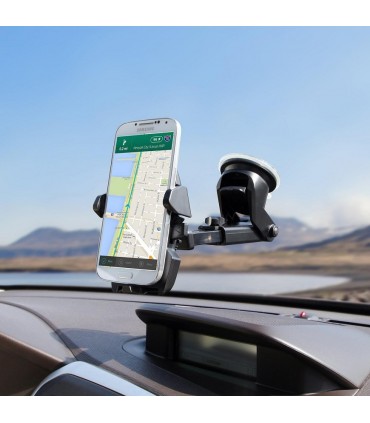 Универсална поставка за смартфони за кола с вакуум
