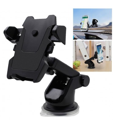 Универсална поставка за смартфони за кола с вакуум
