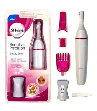 Тример за тяло и лице с различни приставки Sweet Sensitive Precision за жени