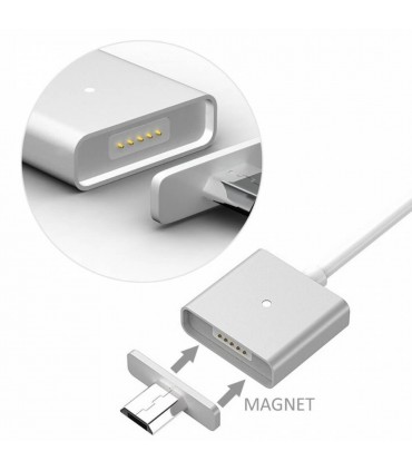 Магнитно USB зарядно устройство за телефони