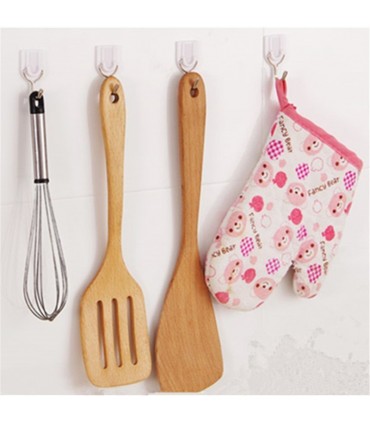 Сет от 6 самозалепящи се малки закачалки за леки кухненски аксесоари