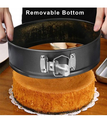 Незалепващи форми за печене с падащо дъно - 3 бр. в комплект