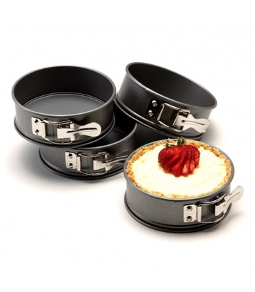 Незалепващи форми за печене с падащо дъно - 3 бр. в комплект