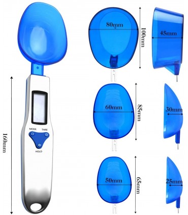 Дигитална мерителна лъжичка с LCD дисплей