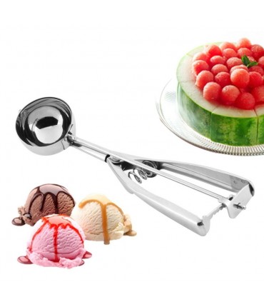 Лъжица за сладолед - метална - с механизъм