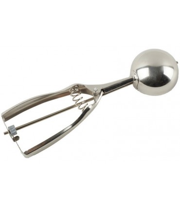 Лъжица за сладолед - метална - с механизъм