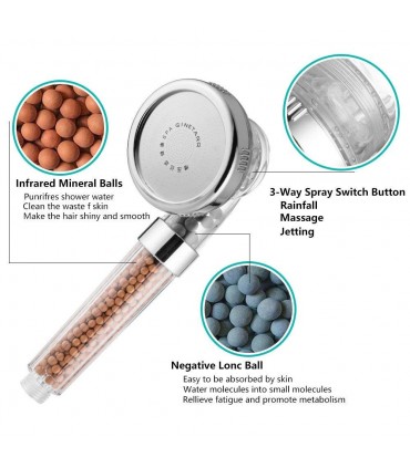 Мултифункционален душ с турмалин Power Eco Shower - за алкализиране на водата