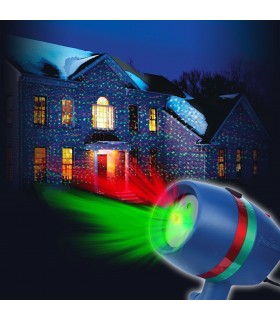 Star Shower лазер прожектор за коледна украса - играещи светлини