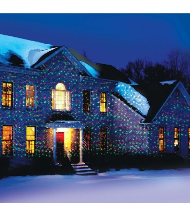 Star Shower лазер прожектор за коледна украса - играещи светлини