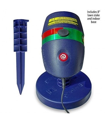 Star Shower лазер прожектор за коледна украса - играещи светлини