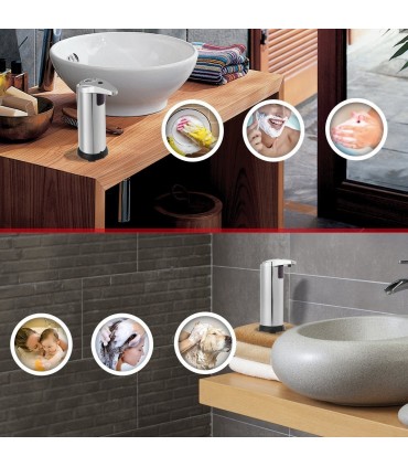 Дозатор за течен сапун с датчик ИНОКСОВ