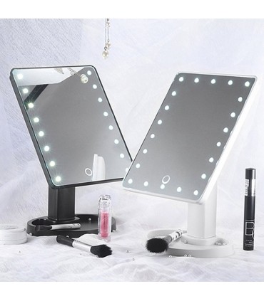 LED Настолно огледало със стойка