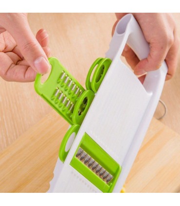 Кухненско ренде за зеленчуци с 5 приставки и държач