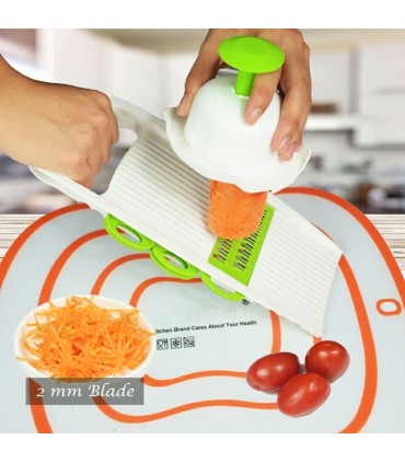 Кухненско ренде за зеленчуци с 5 приставки и държач