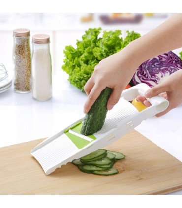 Кухненско ренде за зеленчуци с 5 приставки и държач