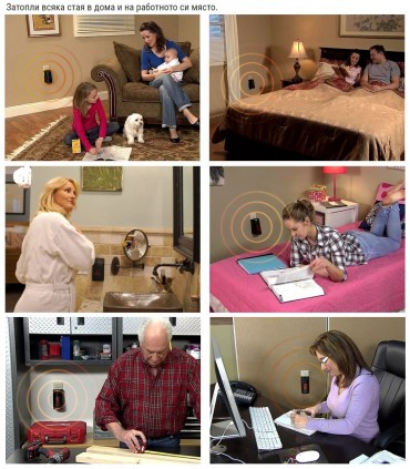 Ровус Хенди Хийтър компактен нагревател с керамичен нагревател