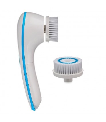 Четка за почистване и масажиране на кожата на лицето Spin Spa Facial Brush, На батерии