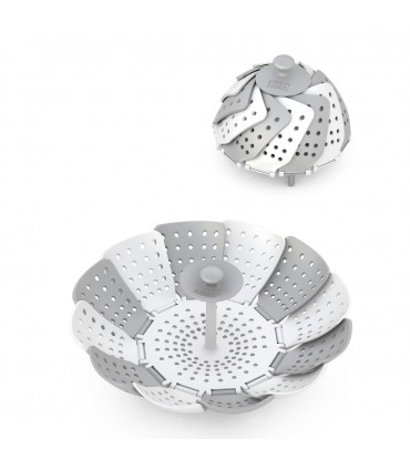 Сгъваема кошница за отцеждане и готвене на пара