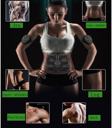 Електростимулатор за стягане на мускули Six pack EMS