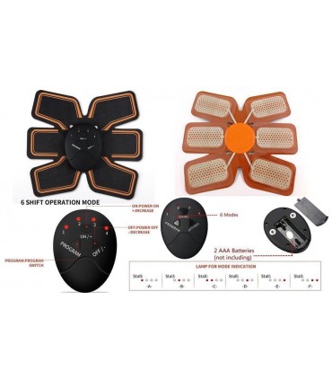 Електростимулатор за стягане на мускули Six pack EMS