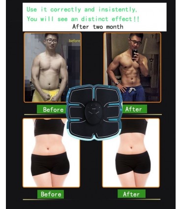 Електростимулатор за стягане на мускули Six pack EMS
