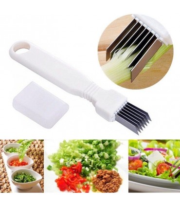 Домакински нож за рязане на пресен лук и праз