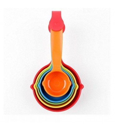 Компактен кухненски сет от 5 броя мерителни лъжици от 30 до 250мл