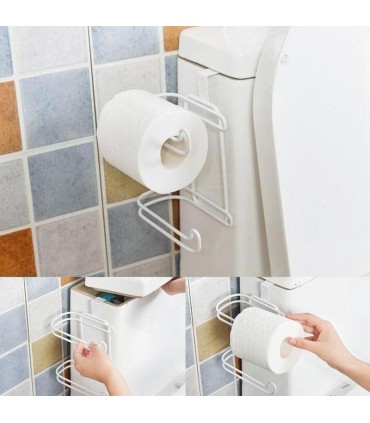 Закачаща се поставка за тоалетна хартия или за кърпи на кухненски шкаф