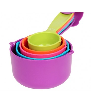 Компактен кухненски сет от 5 броя мерителни лъжици от 30 до 250мл