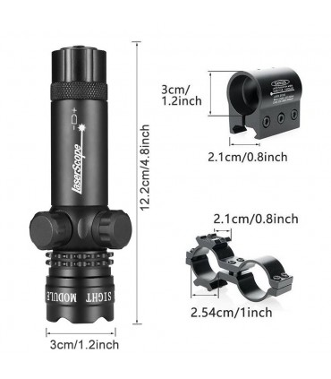 Лазерен прицел за пушка или пистолет за лов