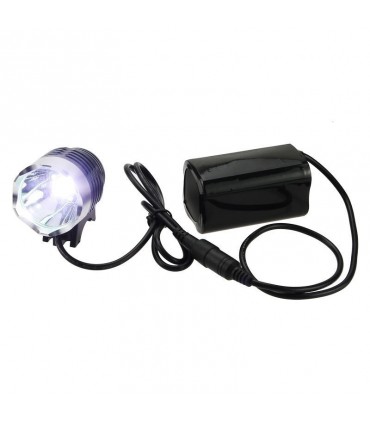 2 в 1 Фар за велосипед и челник XM-L Т6 1200 лумена