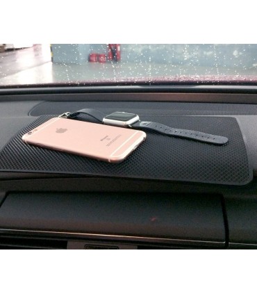 Нанопад подложка самозалепваща за кола, черна