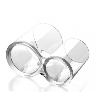 ПРОЗРАЧЕН ОРГАНАЙЗЕР ЗА КЛЕЧКИ ЗА УШИ И ПАМУЧНИ ТАМПОНИ