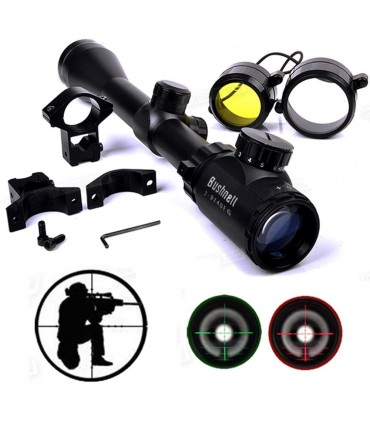 Оптически мерник BUSHNELL 3-9X40 тактическо маркиране на полето и холограф