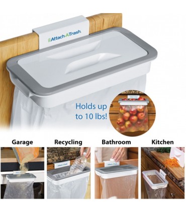 ПОСТАВКА С КАПАК ЗА ТОРБА ЗА БОКЛУК ATTACH-A-TRASH