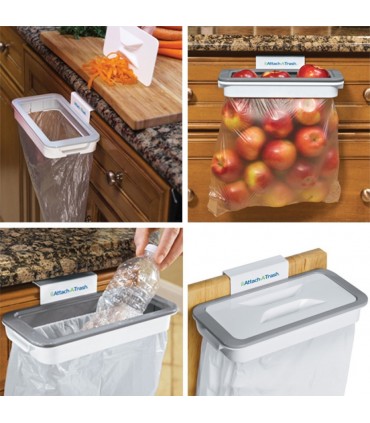 ПОСТАВКА С КАПАК ЗА ТОРБА ЗА БОКЛУК ATTACH-A-TRASH