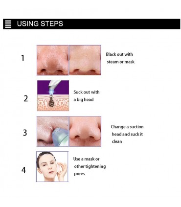 Вакуум уред за акне и черни точки