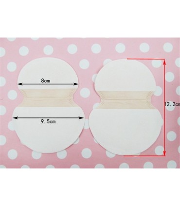 Самозалепващи тампони срещу изпотяване