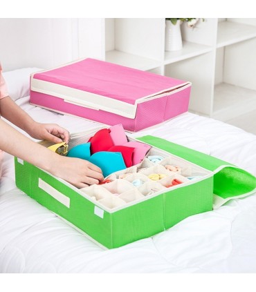 Сгъваем органайзер за чорапи / бельо с 16 отделения