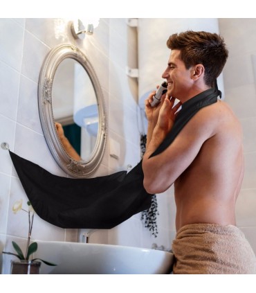 Престилка за бръснене с вендузи за закачане на огледало