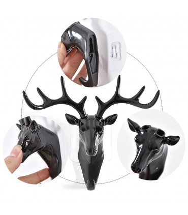 Закачалка за ключове еленска глава