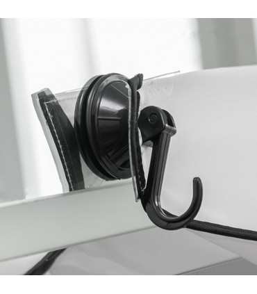 Престилка за бръснене с вендузи за закачане на огледало