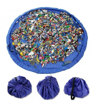 Сгъваемо килимче за игра чанта/ органайзер за детски играчки