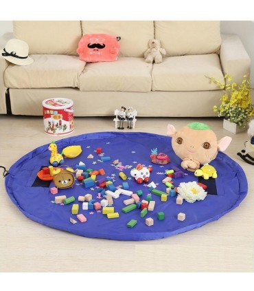 Сгъваемо килимче за игра чанта/ органайзер за детски играчки