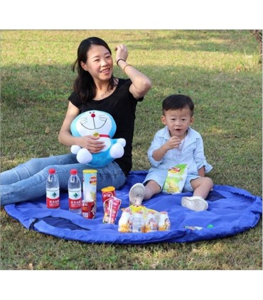 Сгъваемо килимче за игра чанта/ органайзер за детски играчки