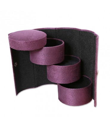 Кокетна кутия за бижута, цилиндър на три нива